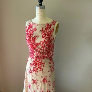 Alice + Olivia Lace Bodice and Maxi Skirt